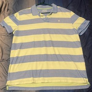 Blue and Green Izod XL Golf Polo